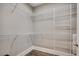 A walk in closet with metal shelving units at 311 Las Olas Dr., Myrtle Beach, SC 29577