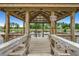 Scenic view from a wooden dock with a lake, showcasing a peaceful atmosphere and picturesque surroundings at 311 Las Olas Dr., Myrtle Beach, SC 29577