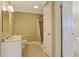 Traditional bathroom features a vanity, toilet, and walk-in shower at 4017 Chalmers Ct., Myrtle Beach, SC 29579