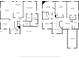 Detailed floor plan showcasing the layout of the first and second floors, including room dimensions at 4017 Chalmers Ct., Myrtle Beach, SC 29579