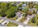 Aerial view of a charming home with a spacious yard in a quiet neighborhood at 7 Pine Valley Ln., Surfside Beach, SC 29575