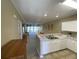Spacious living room and kitchen area with modern decor and finishes at 901-9 West Port Dr. # 907, North Myrtle Beach, SC 29582