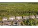 Panoramic aerial view showcasing the community's townhouses surrounded by lush greenery at 932 Jackline Place # 103, Murrells Inlet, SC 29576