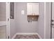 The functional utility room provides plenty of storage and organizational options at 932 Jackline Place # 103, Murrells Inlet, SC 29576