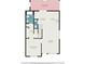 First floor plan featuring a living room, kitchen, dining area, and primary bedroom at 1105 Dinger Ct. # 1105, Myrtle Beach, SC 29588