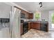 Spacious kitchen with stainless steel refrigerator and modern appliances at 113 Winding Path Dr., Loris, SC 29569