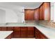 Well-equipped kitchen showcasing extensive countertops, wooden cabinets, and modern appliances, offering both style and functionality at 120 Carolina Crossing Blvd., Little River, SC 29566