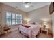 Nicely decorated bedroom featuring natural light, and calming decor at 168 Zostera Dr., Little River, SC 29566