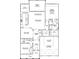 Detailed floor plan showcasing the layout of this charming new home at 168 Zostera Dr., Little River, SC 29566