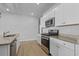 Kitchen featuring stainless appliances, granite countertops and stylish finishes at 181 Saddle St, Conway, SC 29527