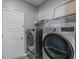 Laundry room with new washer and dryer at 181 Saddle St, Conway, SC 29527
