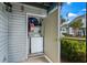 Enclosed patio includes a washer and dryer set for convenient laundry access at 1880 Auburn Ln. # 27 A, Surfside Beach, SC 29575