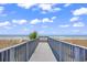 Scenic beach access point surrounded by lush vegetation, leading to a beautiful sandy beach at 2001 S Ocean Blvd. # 1303, Myrtle Beach, SC 29577