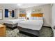 Bedroom with two beds and a view of the outdoors at 2201 S Ocean Blvd. # 707, Myrtle Beach, SC 29577