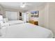 Bedroom with two beds, a dresser, and a closet at 2201 S Ocean Blvd. # 707, Myrtle Beach, SC 29577