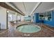 Indoor pool and hot tub, a great place to relax and unwind at 2201 S Ocean Blvd. # 707, Myrtle Beach, SC 29577