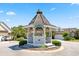 Community gazebo near cul-de-sac with views of neighborhood homes and landscaping at 2213 Gazebo Ct., North Myrtle Beach, SC 29582