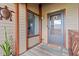 Charming entryway with a 'Welcome to the Beach' sign and decorative turtle accents at 223 Maison Dr. # F-12, Myrtle Beach, SC 29572