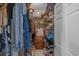 Walk-in closet with extensive shelving and ample storage space at 227 Hickory Springs Ct., Conway, SC 29527