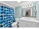Clean bathroom with shower-tub combo, modern fixtures, and a soothing color palette at 2711 Ocean Blvd. S # 915, North Myrtle Beach, SC 29582