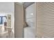Conveniently located in-unit laundry with stacked washer and dryer, simplifies chores at 2711 Ocean Blvd. S # 915, North Myrtle Beach, SC 29582