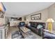 Open-concept living room that connects to the dining and kitchen, great for entertaining at 2711 Ocean Blvd. S # 915, North Myrtle Beach, SC 29582