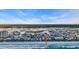 Stunning aerial view showcases the home's location on the beach with beautiful beach and waterway views at 308 44Th Ave. N, North Myrtle Beach, SC 29582