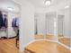Dressing room with multiple mirrors and a view into the closet beyond at 3212 Saddlewood Circle, Myrtle Beach, SC 29579