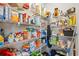 Walk-in pantry with wire shelving, offering ample storage space for groceries and household items at 3212 Saddlewood Circle, Myrtle Beach, SC 29579