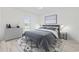 Cozy bedroom features a comfortable bed, stylish decor, and plenty of natural light at 4100 Hagwood Circle, Conway, SC 29526