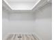 Simple closet with built-in shelving and white trim at 4100 Hagwood Circle, Conway, SC 29526
