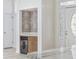 Kitchenette with wine fridge and decorative tile backsplash, great for entertaining at 4100 Hagwood Circle, Conway, SC 29526