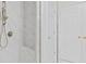 Contemporary shower with marble-look tile and dual showerheads at 4100 Hagwood Circle, Conway, SC 29526