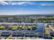Picturesque aerial view of a waterfront community with condos, boat docks, and a canal leading to the ocean at 4518 N Planatation Harbour Dr. # G-17, Little River, SC 29566