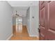 Open foyer featuring hardwood floors leading to bright living spaces and a high ceiling at 6000 Isabel Ct., Myrtle Beach, SC 29579