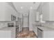 Well-equipped kitchen boasts stainless appliances, granite counters, and ample storage at 6000 Isabel Ct., Myrtle Beach, SC 29579