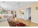 Spacious living area flows into dining space with access to bedrooms and includes bright, natural light at 608 Waterway Village Blvd. # 27-F, Myrtle Beach, SC 29579