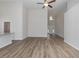 Open-concept living room with high ceilings and lots of space at 625 Woodside Dr., Conway, SC 29526