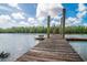 Long wooden pier extending into the calm river, offering peaceful waterfront views and a tranquil atmosphere at 70 Izard Pl., Georgetown, SC 29440
