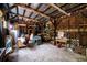 Spacious storage space with wooden beams, ample storage, and natural light creating a versatile area at 70 Izard Pl., Georgetown, SC 29440