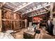 Open storage space with exposed wooden beams, providing ample room for storage at 70 Izard Pl., Georgetown, SC 29440