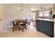 Bright kitchen featuring a dining area, ample counter space, and classic design elements at 701 Martin Luther King Dr., Andrews, SC 29510