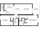 Detailed floor plan showcasing the layout of the home, including room dimensions at 720 N Waccamaw Dr. # 207, Garden City Beach, SC 29576