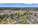 Wide aerial shot of the community, showing its proximity to commercial areas, water features, and lush greenery at 775 Plantation Dr. # 87, Little River, SC 29566