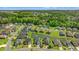 Aerial view of neighborhood with ponds and manicured lawns at 809 Covelo Ln., Myrtle Beach, SC 29579