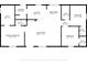 Detailed floor plan of home, showcasing the layout of rooms and dimensions at 8404 Bloomwood Dr., Myrtle Beach, SC 29588