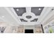 Ornate ceiling design with recessed lighting and decorative crown molding at 9407 Venezia Circle, Myrtle Beach, SC 29579