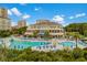 The main clubhouse with its magnificent pool and many places for guests to relax at 9407 Venezia Circle, Myrtle Beach, SC 29579