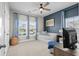 Bedroom with great natural light and modern style at 1016 Saluda River Rd., Myrtle Beach, SC 29588