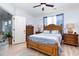 Inviting bedroom with comfortable furnishings and a serene atmosphere, perfect for relaxation and rest at 126 Ella Kinley Circle # 401, Myrtle Beach, SC 29588